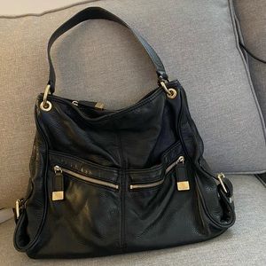 MICHAEL Michael Kors Black Leather Handbag